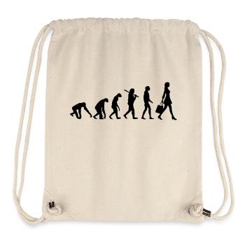 FRAUEN EVOLUTION - Stanley/Stella recycelter Gym Bag - Naturweiß - Vorne
