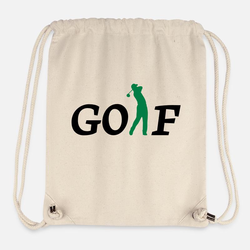 golf - Stanley/Stella Recycled Gym Bag - natural