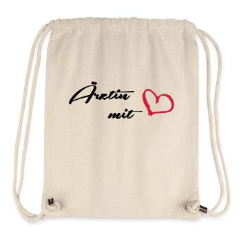 Ärztin - Stanley/Stella recycelter Gym Bag - Naturweiß - Vorne