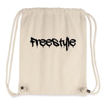 Freestyle - Stanley/Stella recycelter Gym Bag - Naturweiß - Vorne