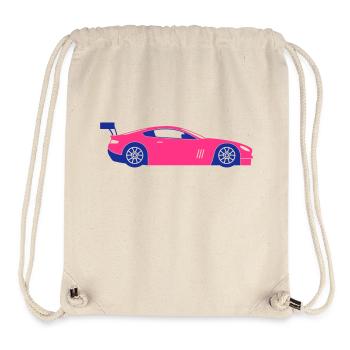 Voiture de sport - Sac à cordon recyclé Stanley/Stella - blanc naturel - Devant
