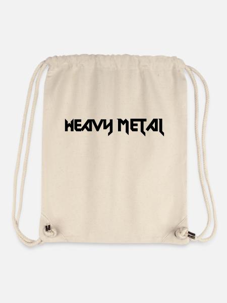 Heavy Metal - Stanley/Stella recycelter Gym Bag - Naturweiß