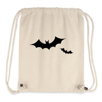 bats - Sac à cordon recyclé Stanley/Stella - blanc naturel - Devant