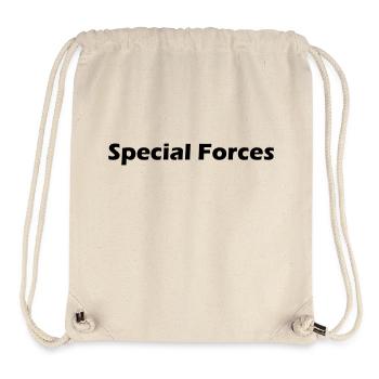 Special Forces JH - Stanley/Stella recycelter Gym Bag - Naturweiß - Vorne