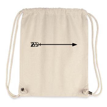 arrow - Stanley/Stella Recycled Gym Bag - natural - Front