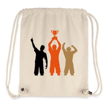 Pokal Meister Finale - Stanley/Stella recycelter Gym Bag - Naturweiß - Vorne