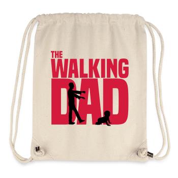 the walking-dad - the current Daddy funny zombie - Stanley/Stella Recycled Gym Bag - natural - Front