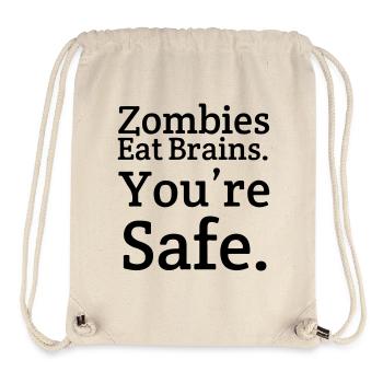 Zombies - Stanley/Stella Recycled Gym Bag - natural - Front