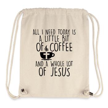 COFFE JESUS - Stanley/Stella Recycled Gym Bag - natural - Front