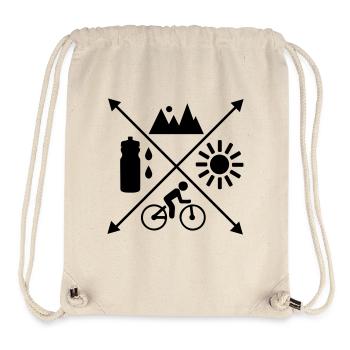 Cycling - Stanley/Stella Recycled Gym Bag - natural - Front