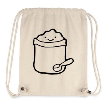 Mehlsack Roggen, Mühle, Müller - Stanley/Stella recycelter Gym Bag - Naturweiß - Vorne