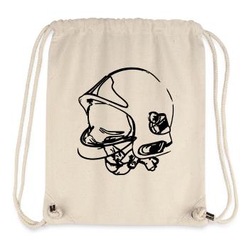 firefighter helmet - Stanley/Stella Recycled Gym Bag - natural - Front