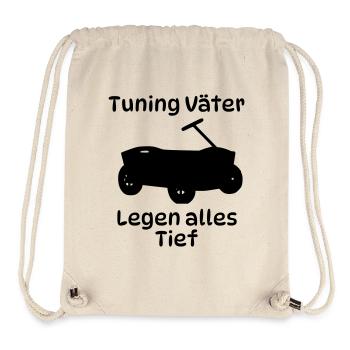 Tuning Väter Tief - Stanley/Stella recycelter Gym Bag - Naturweiß - Vorne