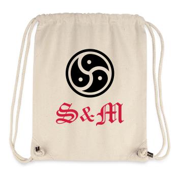 Sex__V017 - Sac à cordon recyclé Stanley/Stella - blanc naturel - Devant
