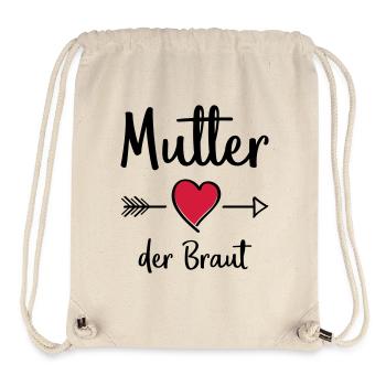 mutter der braut - Stanley/Stella recycelter Gym Bag - Naturweiß - Vorne
