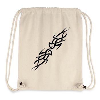 tribal - Sac à cordon recyclé Stanley/Stella - blanc naturel - Devant