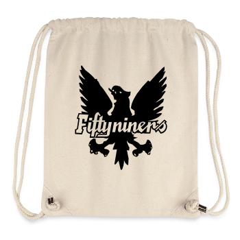 Fiftyniners - Stanley/Stella recycelter Gym Bag - Naturweiß - Vorne