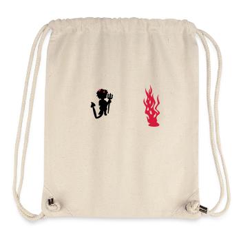 Flammen / flames (1c) - Stanley/Stella Recycled Gym Bag - natural - Front