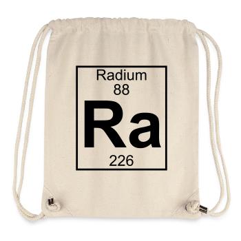 Element 088 - Ra (radium) - Full - Stanley/Stella recycelter Gym Bag - Naturweiß - Vorne