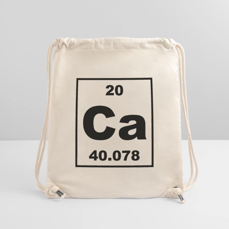 Calcium (Ca) (element 20) Stanley/Stella Recycled Gym Bag