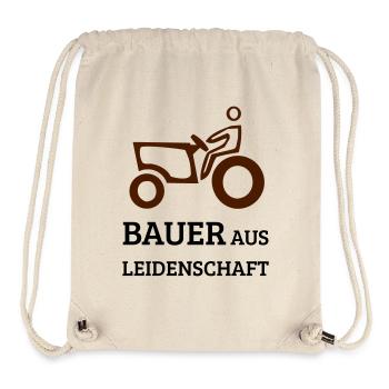 Bauer Leidenschaft - Stanley/Stella recycelter Gym Bag - Naturweiß - Vorne