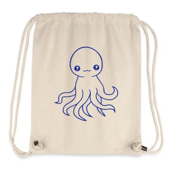 Oktopus Kraken Tintenfisch Kopffüßer süß niedlich - Stanley/Stella recycelter Gym Bag - Naturweiß - Vorne