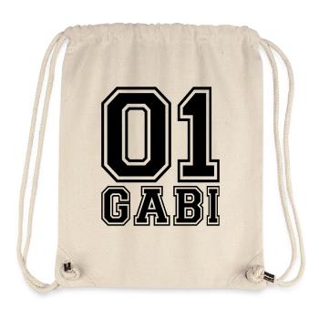 Gabi - Name - Stanley/Stella Recycled Gym Bag - natural - Front