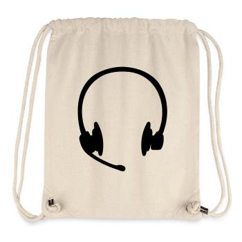 Headset Kopfhörer - Stanley/Stella recycelter Gym Bag - Naturweiß - Vorne