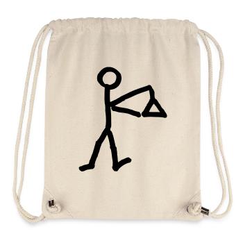 Musikant mit Triangel - Stanley/Stella recycelter Gym Bag - Naturweiß - Vorne