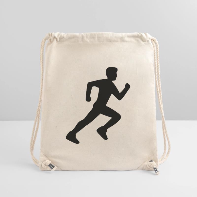 Runner Runner Jogger Minimal Icon Vector Stanley/Stella Recycled Gym Bag