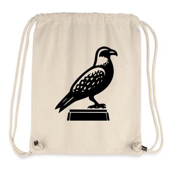 Hawk - Stanley/Stella Recycled Gym Bag - natural - Front