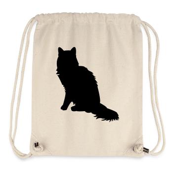 Maine Coon - Stanley/Stella recycelter Gym Bag - Naturweiß - Vorne