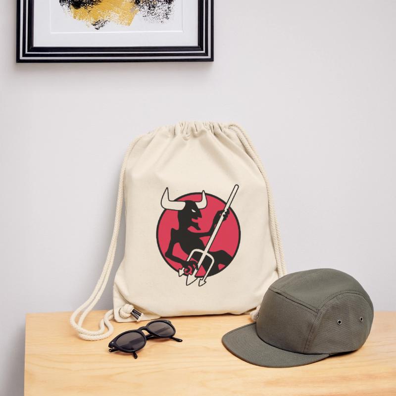rockin_devil_3c Stanley/Stella recycelter Gym Bag