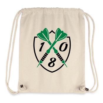 darts 180 - Stanley/Stella recycelter Gym Bag - Naturweiß - Vorne