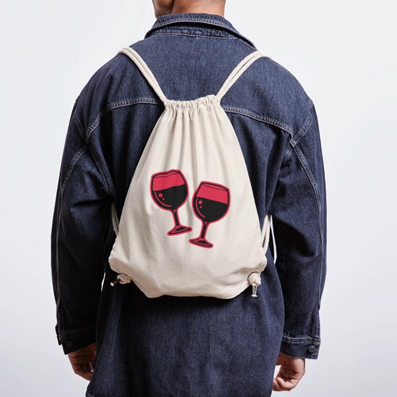 Wine Symbol Glass Stanley/Stella Recycled Gym Bag