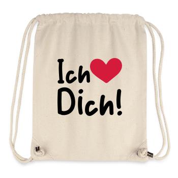 I Love You Saying - Stanley/Stella Recycled Gym Bag - natural - Front