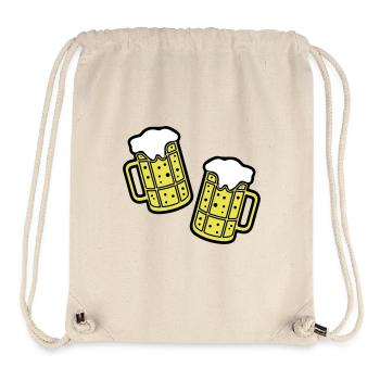 Beer Symbol Booze - Stanley/Stella Recycled Gym Bag - natural - Front