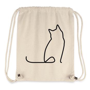 Cat 01 - Stanley/Stella Recycled Gym Bag - natural - Front