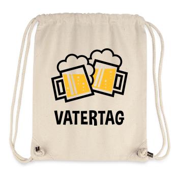 Vatertag (Bier Prosit / Bayrische Bierkrüge / 2C) - Stanley/Stella recycelter Gym Bag - Naturweiß - Vorne