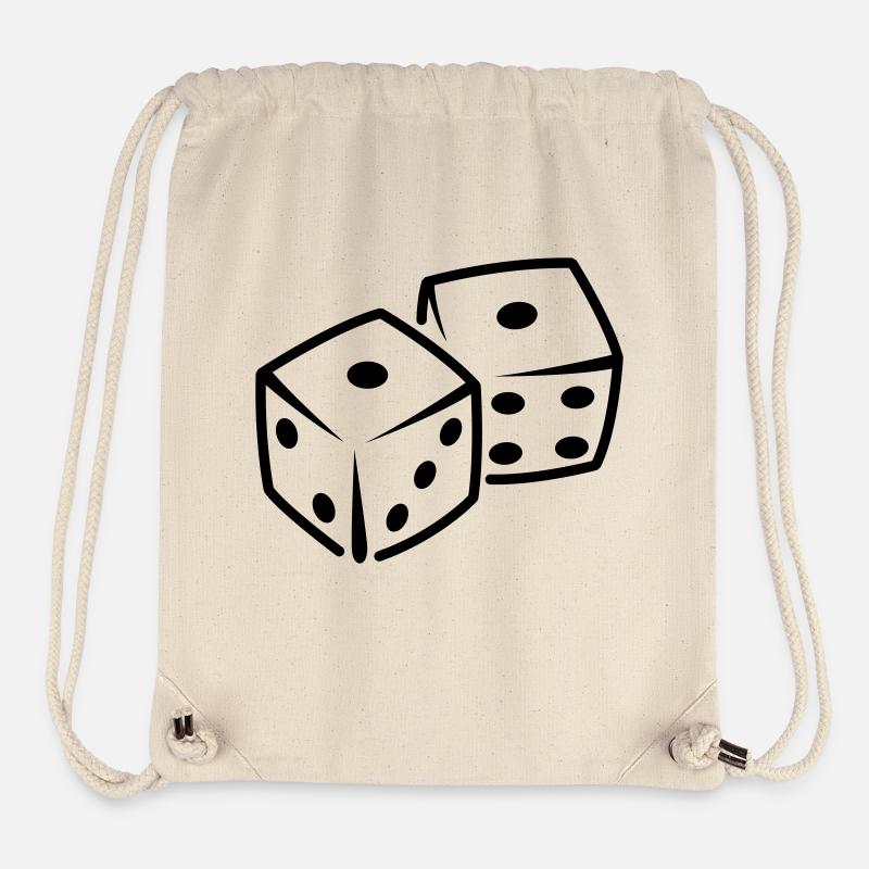 dices - Stanley/Stella recycelter Gym Bag - Naturweiß