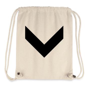 rank military army - Stanley/Stella recycelter Gym Bag - Naturweiß - Vorne