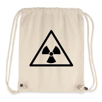 Atomkraft - Stanley/Stella recycelter Gym Bag - Naturweiß - Vorne