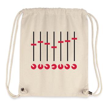 mixing_f2 - Stanley/Stella recycelter Gym Bag - Naturweiß - Vorne