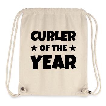 Curling - Curler - Sport - Winner - Curleur - Stanley/Stella Recycled Gym Bag - natural - Front