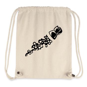 plopp - Stanley/Stella recycelter Gym Bag - Naturweiß - Vorne