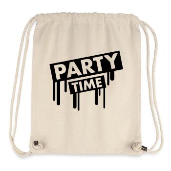 party_time_graffiti - Stanley/Stella Recycled Gym Bag - natural - Front