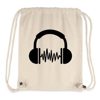 Headphones - Stanley/Stella Recycled Gym Bag - natural - Front