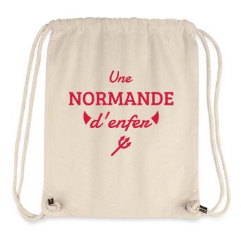 Normandie / Normand / Normande / France/ Normandy - Stanley/Stella Recycled Gym Bag - natural - Front
