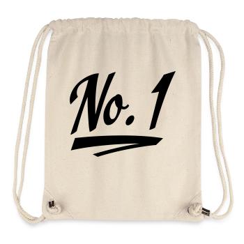 Number one - Stanley/Stella Recycled Gym Bag - natural - Front