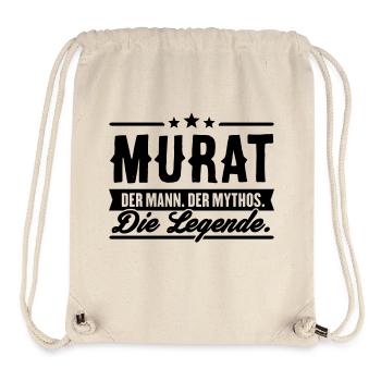 Man Myth Legend Murat - Stanley/Stella Recycled Gym Bag - natural - Front